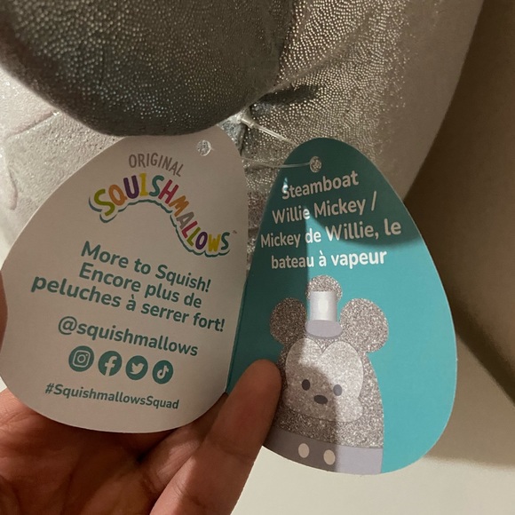 Disney 100 Steamboat Mickey Mouse Squishmallow - Picture 4 of 5